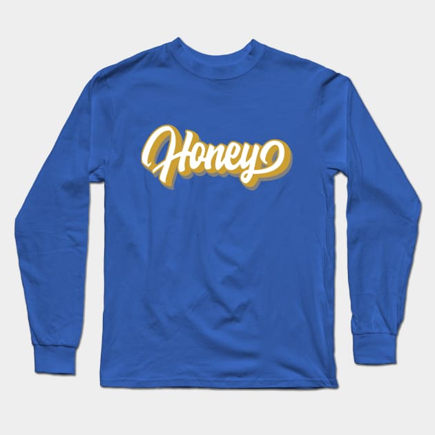 Honey Long Sleeve T-Shirt by digitalage